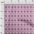 thumbnail image 1 of oneOone Viscose Chiffon Fabric Floral & Chevron Block Print Fabric By The Yard 42 Inch Wide, 1 of 1
