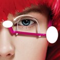 thumbnail image 3 of Neinkie Double Eyelid Clip Long Lasting Smooth Mini Lightweight Delicate Cosmetics Accessory Plastic Double Eyelid Exerciser Glasses for Girl, 3 of 8