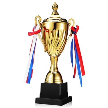 MasteelfCA Coupe de Trophée Grand Trophée Trophée en Métal Prix pour Match Sportif Compétitions