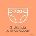 thumbnail image 3 of Diaper Genie Round Max Fresh Refills, Clean Laundry Scent, Odour Control, 3 of 9