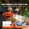 thumbnail image 2 of KFFKFF Gas Chainsaw, 25.4CC, 12-inch, 1.2HP, Fuel-Operated Saw, Portable for Wood and Branch Slicing, Tree Pruning, Clearing Land, and Forestry Tasks, 2 of 9