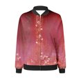 thumbnail image 4 of Manteau Décontracté pour Femmes Mode Imprimé avec Poches et Fermeture Éclair, 4 of 5