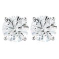 thumbnail image 1 of 1 1/2CT Diamond Screw Back Studs Platinum, 1 of 2