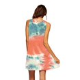 thumbnail image 1 of Fridja Robe Sans Manches à Col Rond Imprimée Décontractée d'Été pour Femme, 1 of 5