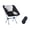 Blue, variant on Outdoor Folding Chair High-Strength Aviation Aluminum Alloy Portable Lightweight Camping Fishing Beach Chair with Storage Bag