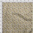 thumbnail image 4 of oneOone Cotton Poplin Lime Green Fabric Checks Heart & Sewing Material Print Fabric By The Yard 42 Inch Wide, 4 of 4