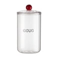thumbnail image 2 of Airtight Sealed Jar Food Storage Container, Clear Plastic Kitchen Pantry Organization Box, Dry Goods Coffee Snack Grain Storage with Locking Lid, 2 of 6