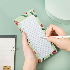 olkpmnmk Notebook,Daily To Do List Notepad,Tearable Memo Book Small Notebook Daily Plan Book Clock In Memo List Task List,Grocery List Notepad,Accessories