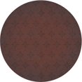 thumbnail image 1 of Ahgly Company Tapis d'Intérieur Lavable en Machine Carré Transitionnel Rose-Fin, 3 Pieds Carré, 1 of 7