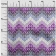 thumbnail image 1 of oneOone Tissu Georgette Viscose Violet Tortue Bloc Matériel de Robe Tissu Imprimé Tissu au Mètre 42 Pouces de Large, 1 of 1
