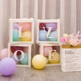 thumbnail image 4 of Event & Party Decoration 26 Letters DIY White Transparent Balloons for Weddings Confession Birthdays and Party Scene Layout, 4 of 7