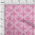 thumbnail image 1 of oneOone Georgette Viscose Fabric Floral Block Printed Craft Fabric BTY 42 Inch Wide, 1 of 4