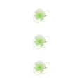 thumbnail image 2 of QualitChoice Coiffe en Maille Fasinator pour Femmes Accessoires de Photographie Bal Maquillage Ajustable Performance Cosplay Fête Couvre-Chef Vert Pâle 3 Pcs, 2 of 6
