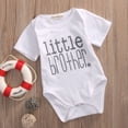 thumbnail image 3 of Opperiaya T-shirt à Manches Courtes d'Été pour Bébé Garçon Lettre Combinaison Décontractée, 3 of 6