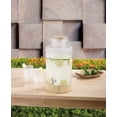 thumbnail image 4 of Hometrends Clear  Glass Beverage  Dispenser, 2 gallon ,2pc Set, 4 of 6