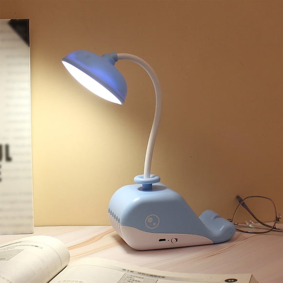 ZZkhGO Petite Lampe de Bureau, Lampe de Chevet Rechargeable par USB, Lampe DEL à Intensité Réglable pour Dortoir et Chambre