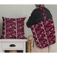 thumbnail image 5 of Soimoi Red Rayon Fabric Artistic Bird & Tree Fabric Prints By Yard 56 Inch Wide, 5 of 5