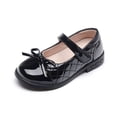 thumbnail image 1 of MIASHUI Ballerines Mary Jane pour Filles, Chaussures de Robe d'Uniforme Scolaire Confortables, Noir, 4-5 Ans, 1 of 6