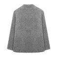 thumbnail image 4 of LSLJS Cardigan à Boutons pour Femmes Grande Taille à Manches Longues Ouvert à l'Avant Chandail Manteau en Peluche, 4 of 5