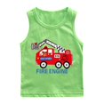 thumbnail image 1 of RXIRUCGD 2025 Vêtements d'Été pour Enfants Chemise de Base à Col Rond Sans Manches pour Garçons, 1 of 2
