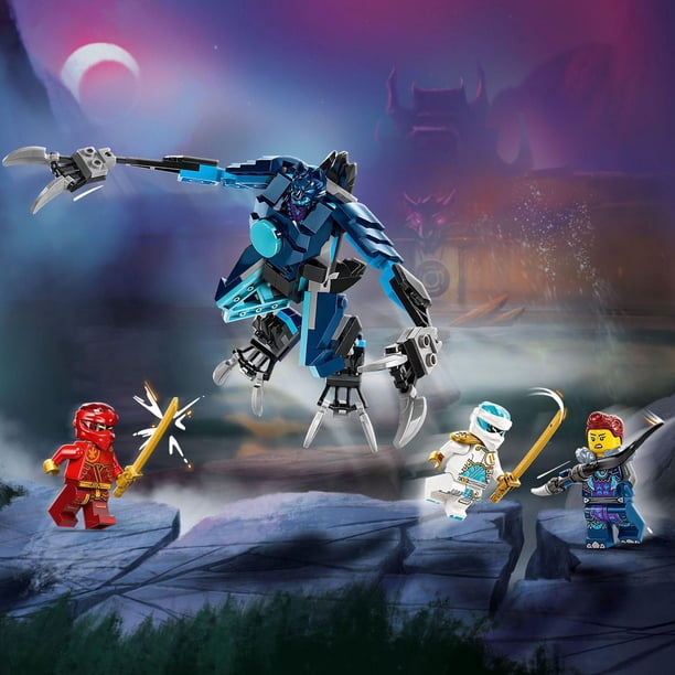 LEGO NINJAGO Kai's Elemental Fire Mech Action Figure, Mini Ninja
