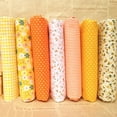 thumbnail image 4 of 7Pcs Assorted Fat Quarter Bundle Quilt Quilting Cotton Fabric Sewing DIY Set, 4 of 6