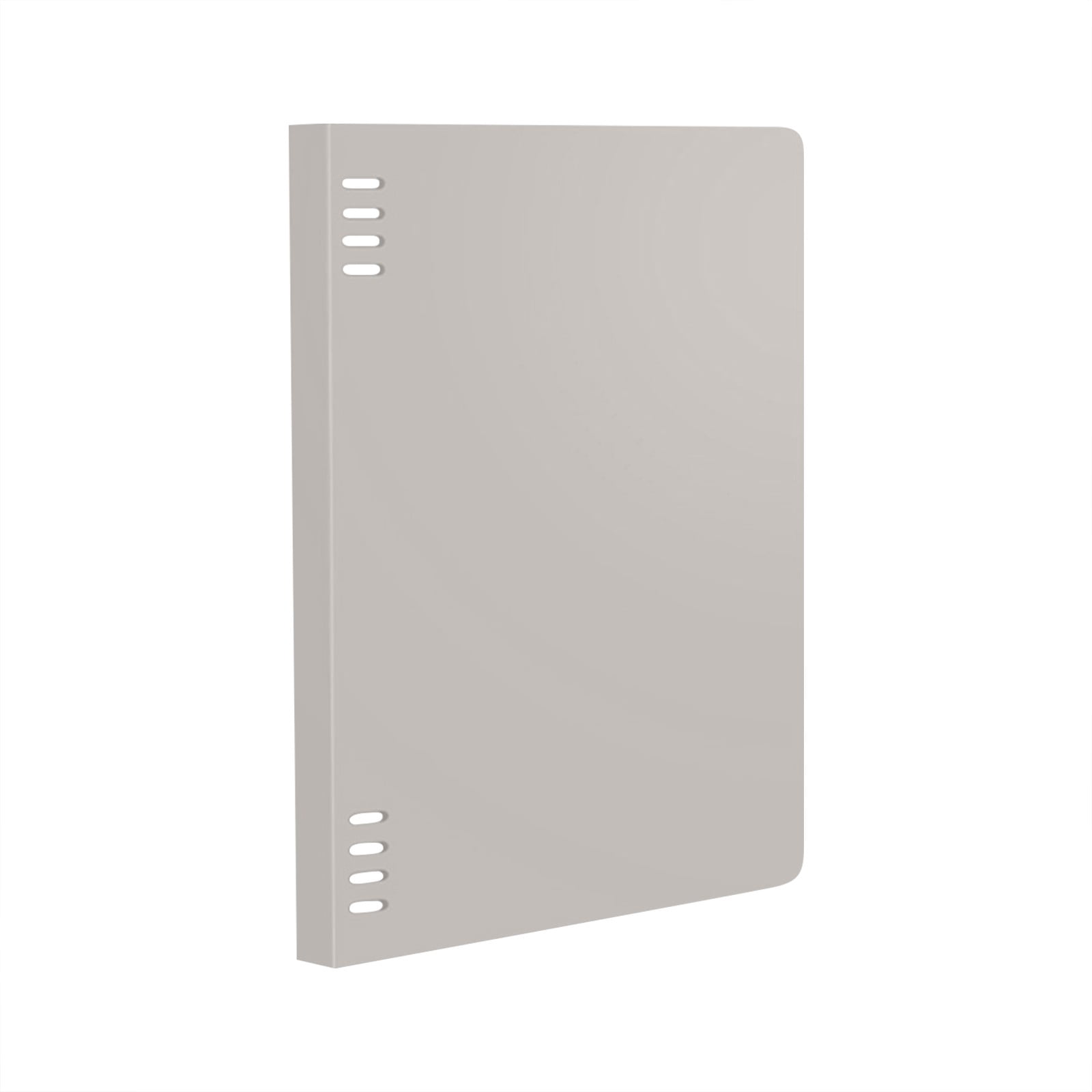 witspace B5 Removable Loose Leaf Frosted Notebook Cover, Campus Smart Ring Binder, B5 Transparent Binder Notebook Slim Binder Folder for Work, Study and Journal Supplies