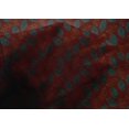 thumbnail image 4 of oneOone Cotton Silk Fabric Leaves Block Printed Craft Fabric BTY 42 Inch Wide, 4 of 4