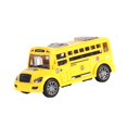 thumbnail image 2 of Esquirla School Bus Toy Model Bus Portable Inertia Car Vehicles for Kids Preschool Gift Yellow, 2 of 8