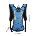 thumbnail image 3 of SSZMDLB Hydration Backpack, Polyester Water Backpack Hydration Pack for Hiking Running Biking Climbing, Lightweight Hydropack Running Backpack, 3 of 6