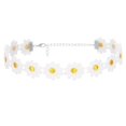 thumbnail image 1 of Collier Ras du Cou Décoratif en Dentelle Fleurie pour Dames, 1 of 10