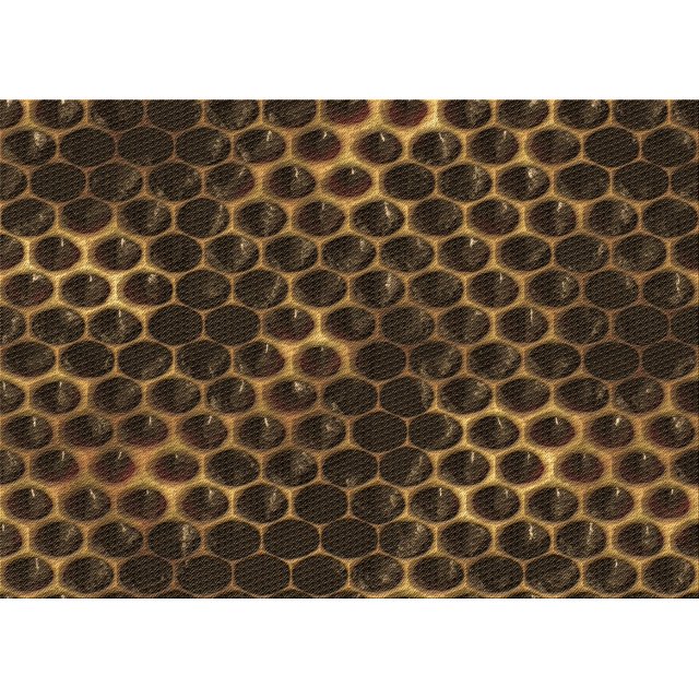 Ahgly Tapis Rectangulaire Lavable en Machine Intérieur Transitionnel Marron Clair, 7 Pieds x 9 Pieds