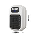 thumbnail image 2 of RKSTN space heater Mini Heater Small Household Heater Heater Portable Wall Mounted Hot Fan Silent Office, 2 of 5