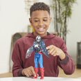 thumbnail image 2 of Venom Captain America avec lanceur, projectile et 6 accessoires, 2 of 9