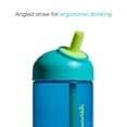 thumbnail image 4 of Munchkin® Perfect Angle Straw Cup - Spill-Proof Cup for Toddlers with Soft, Angled Straw, 10 oz. - Teal, 4 of 9