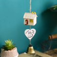 thumbnail image 1 of Vaidha Carillon Éolien de Cabane Maison Tenir Porte Ornements Mini Pendentif Résine, 1 of 5