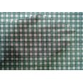 thumbnail image 4 of oneOone Cotton Silk Fabric Gingham Check Printed Craft Fabric BTY 42 Inch Wide, 4 of 4