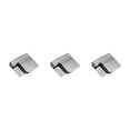 thumbnail image 4 of ZheElen Belt Clip Foldable Belt Buckle With Adjustable Buckle Clip For Easy Travel silver 3Set, 4 of 6