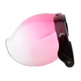 thumbnail image 3 of Miulika Visière à Bulles Rétro Dégradée à 3 Boutons-Pression pour Lunettes à Ouverture Frontale 4 4, 3 of 9