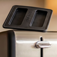 thumbnail image 2 of CuisiHome Silicone Toaster Dust Cover, Black, 2 of 3