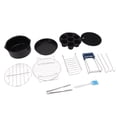 thumbnail image 4 of For Air Fryer Pans Set, Wearable Durable Home For Air Fryer Pans Set Stainless Steel  For Kitchen 16cm,18cm,20cm, 4 of 8