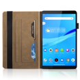 thumbnail image 3 of Tree of Life Embossed Case for Lenovo Tab m8 Stand, Card Slots, Stylus Loop Brown, 3 of 5