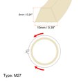 thumbnail image 2 of Unique Bargains 2pcs M27 Industrial Sewing Machine Belt 700mm Outer Girth Rubber Triangle V-Belt, 2 of 7