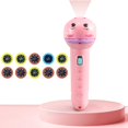 thumbnail image 1 of Kids Flashlights Projector Fun Projection Cognitive Learning ToyFlashlight Educational Projection Toys Bedtime Wall Ceiling Night Lamp for Boys Girls effective, 1 of 6