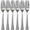 thumbnail image 3 of Lillian Tablesettings 48-Count Premium Plastic Fork, Silver, 3 of 4