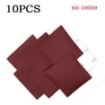 thumbnail image 2 of 10Pcs 110X100Mm Abrasive Sanding Paper Flocking Sand Paper 60-1000Grit Polisher 100#, 2 of 7