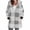 Gray#plaid sweatshirts for women, variant on aohooy Womens Plaid Hoodie Jacket Oversized Sherpa Hoodies Jackets Fuzzy Fleece Zip Up Winter Long Sleeve Coats with Pockets Multicolor,M