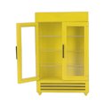 thumbnail image 3 of Dollhouse Refrigerator, Wood Dollhouse Fridge Double Door Safe Simulation Easy To Store Exquisite Workmanship  For 1:12 Dollhouse White,Yellow,Black,Blue,Red, 3 of 8