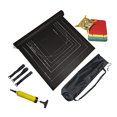 thumbnail image 4 of tredstone Felt Roll Mat Set Storage Pad Board Saver with Inflatable Tube Pump Storage Bag Tray, Black, 2000Pcs, 4 of 7