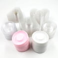 thumbnail image 2 of pitrice 50Pcs Eyelash Trays Plastic Empty Makeup Beauty Salons Home Clear High Round, 2 of 9